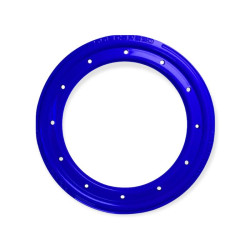 Blue aluminum beadlock ring...